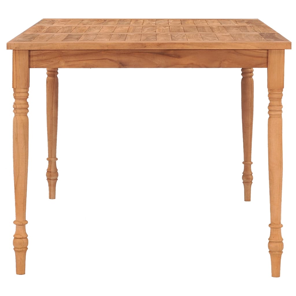 Mesa Batavia De Madera Maciza De Teca 150x90x75 Cm_1