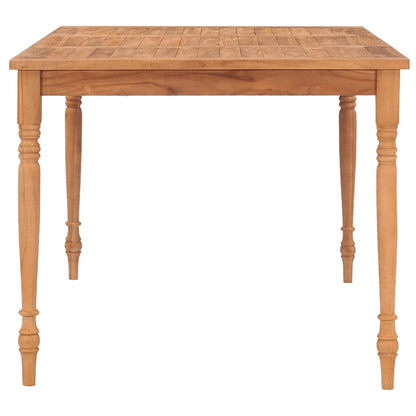 Mesa Batavia De Madera Maciza De Teca 150x90x75 Cm_1