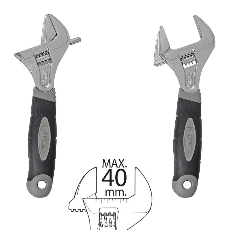 Llave Ajustable Gran Apertura 40 Mm. Medida 8_0