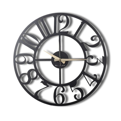 Reloj De Pared Metal Estilo Sencillo 50x50_0