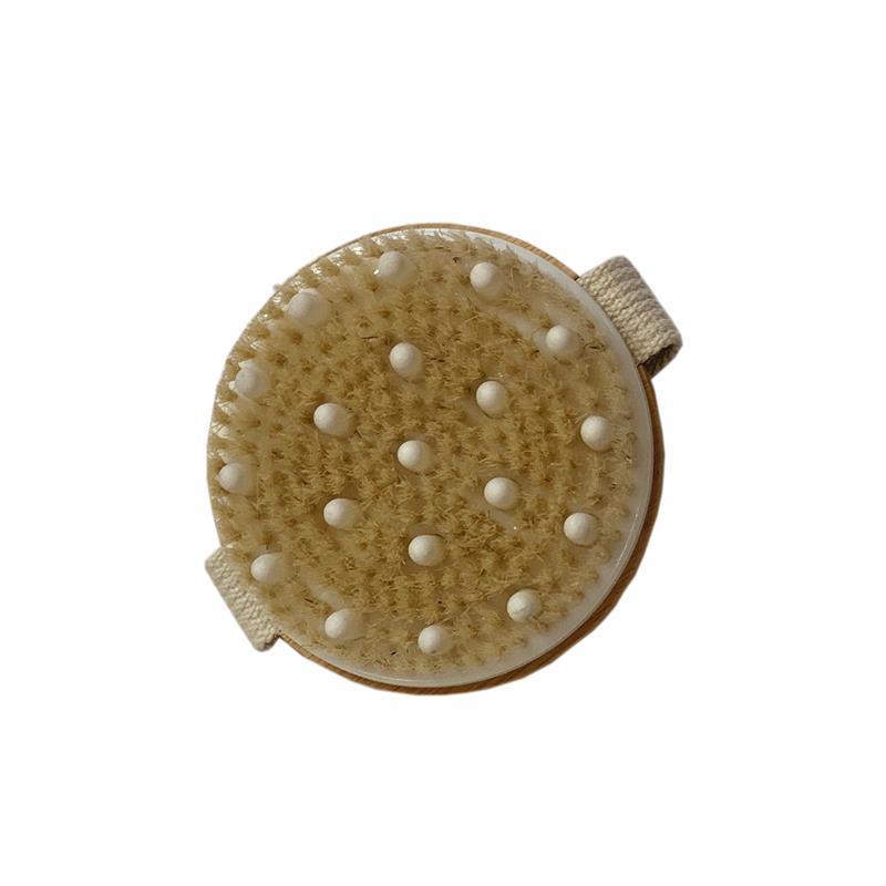 Escova de massagem seca de bambu NaturaBIO Cosmetics