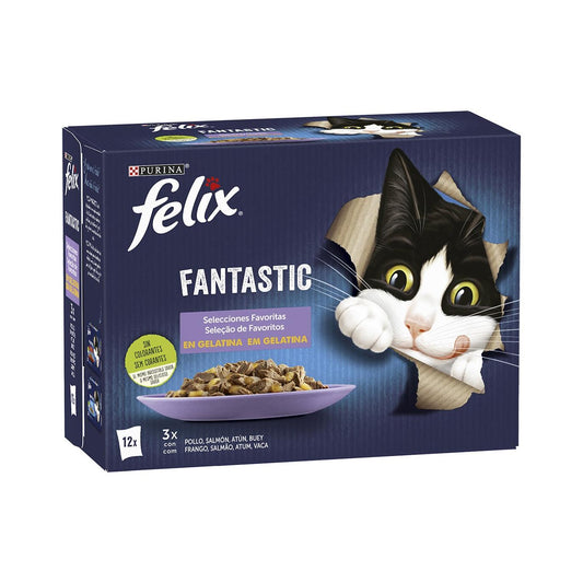 FELIXSeleções favoritas fantásticas em gelatina 12x85g