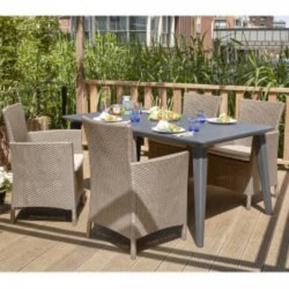 Keter Silla De Comedor De Jardín Iowa Capuchino_1
