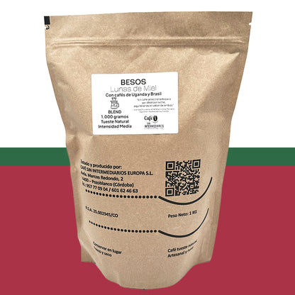 Cafe Sin Intermediarios - Besos 1kg - Tostado Semanal|para Filtro|ideal Café Con Leche_2