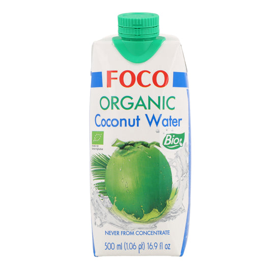 Água de coco pura, 100% Natural Foco 500ml