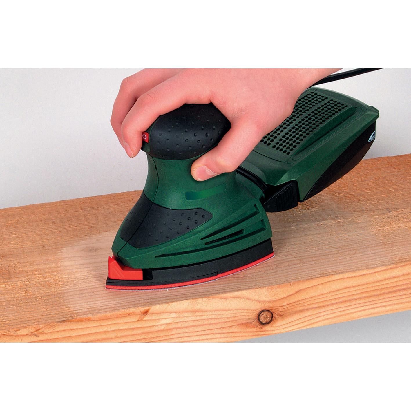 Folhas de lixa adesivas para lixadoras multifuncionais Wolfcraft 95 mm