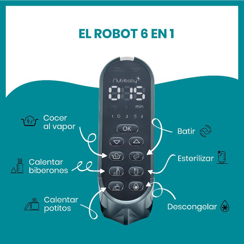 Nutribaby (+) Robot Multifunções Branco Babymoov