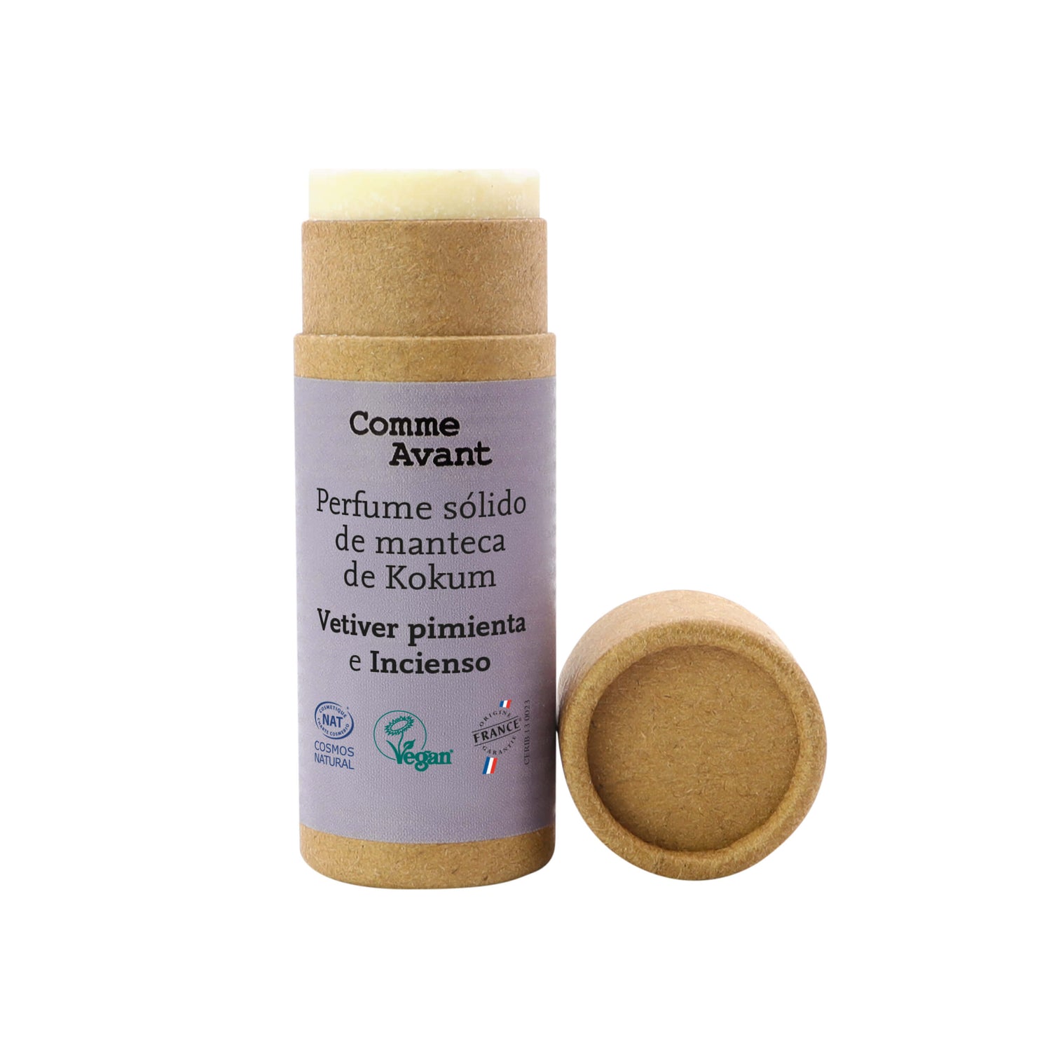 Perfume Sólido Amaderado Y Especiado Con Manteca De Kokum - Vetiver Pimientado E Incienso_0