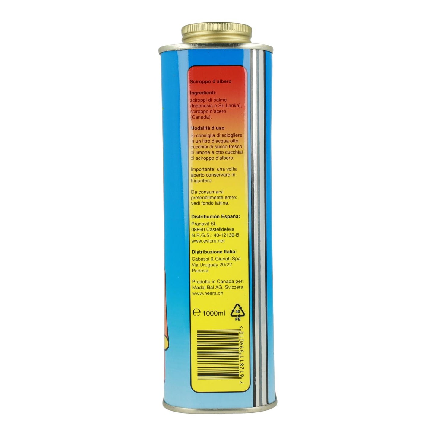 Depurativo Sirope de Savia de Arce Madal Bal, 1 litro