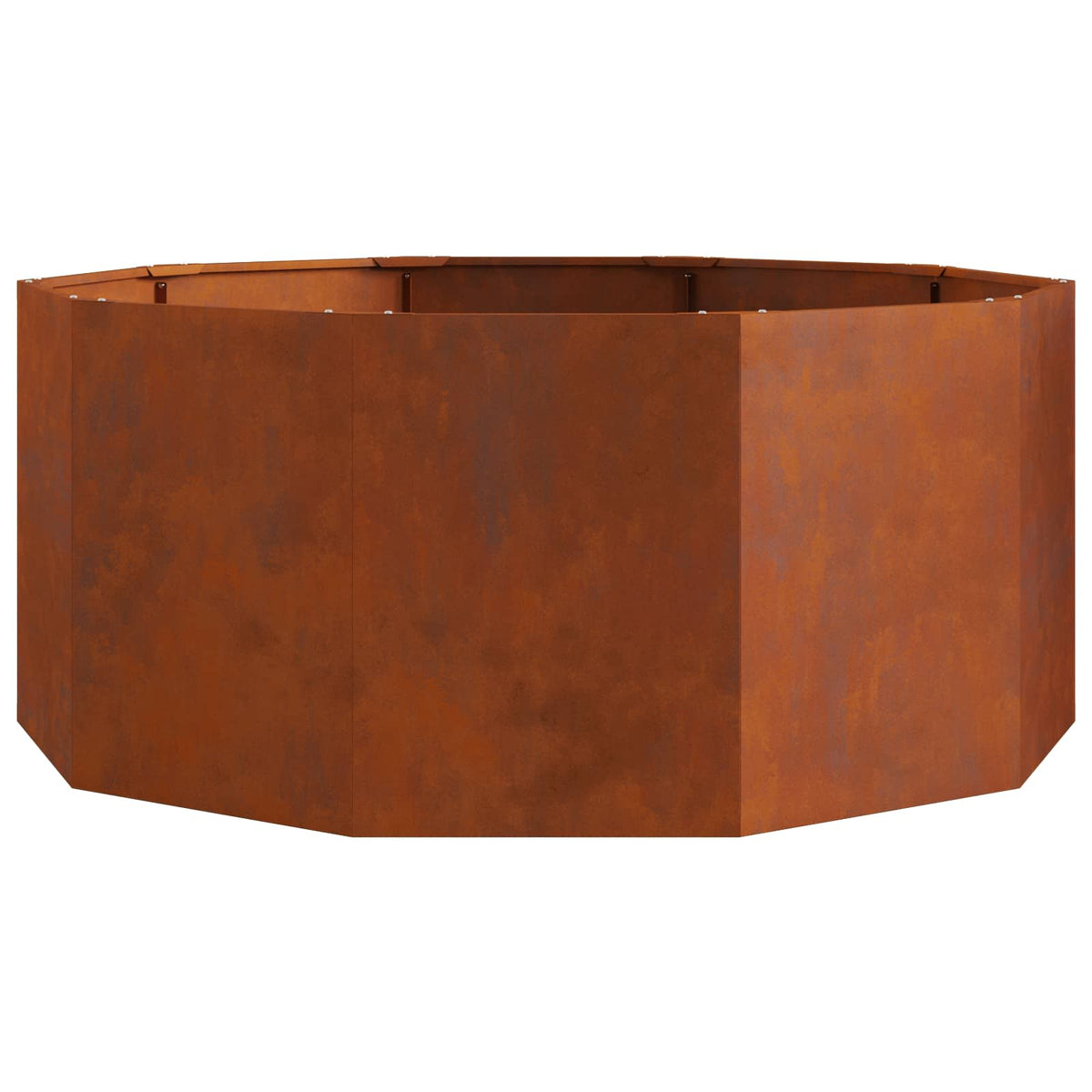 Jardinera Oxidado 120 X 120 X 50 Cm Acero Autopatinable_4