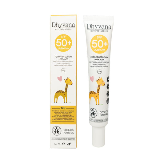 Protector Solar Infantil Spf50+ 50 Ml Dhyvana