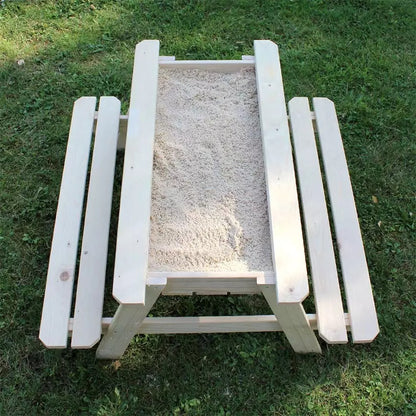 Mesa de piquenique infantil Soulet com caixa de areia