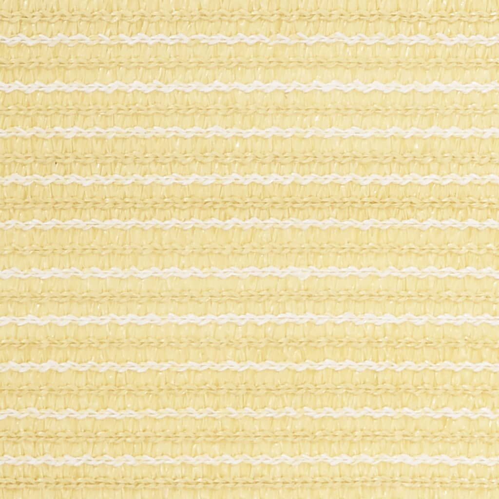 Vidaxl Toldo Para Balcón Hdpe Beige 120x500 Cm_1