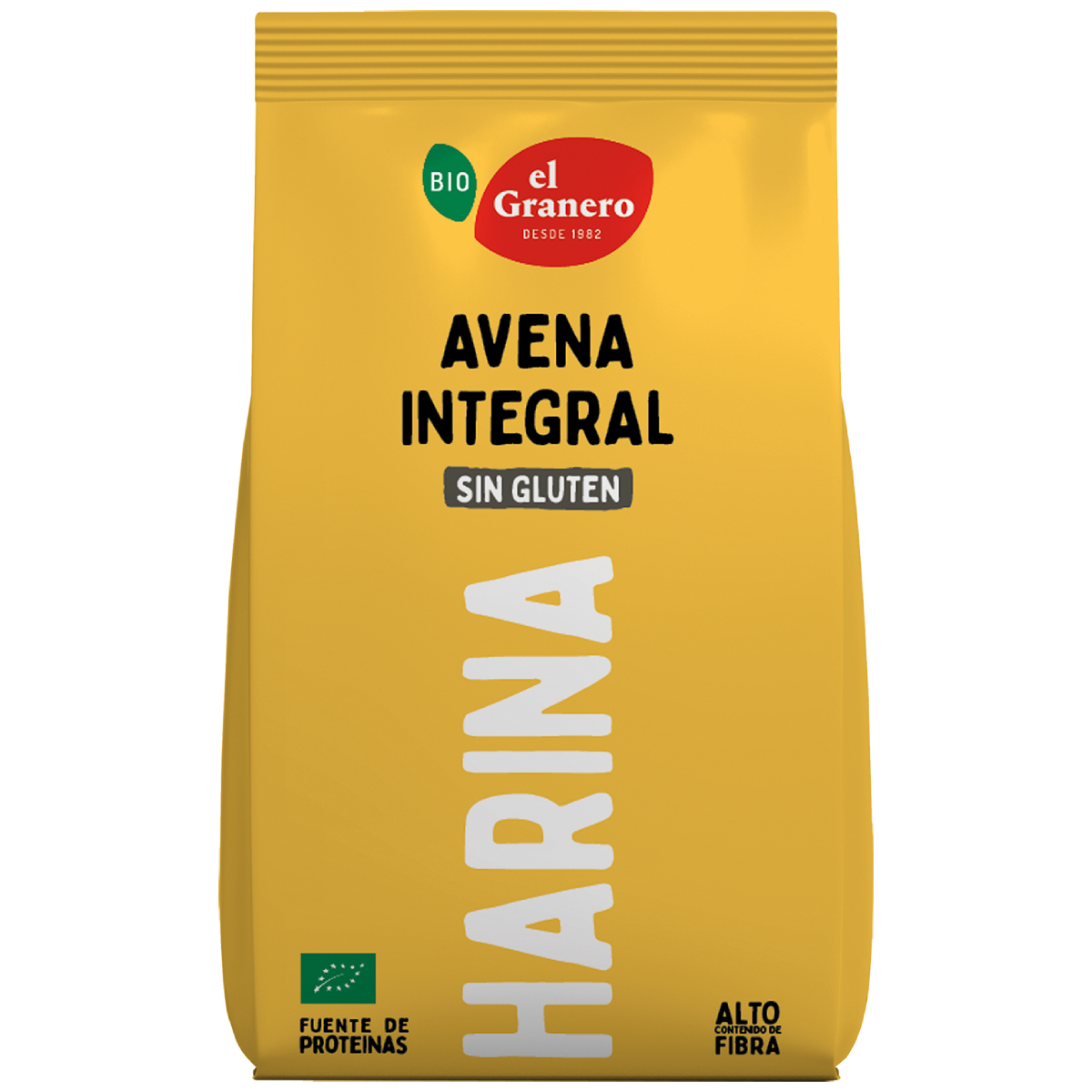 Harina de Avena Sin gluten BIO El Granero 1 Kg