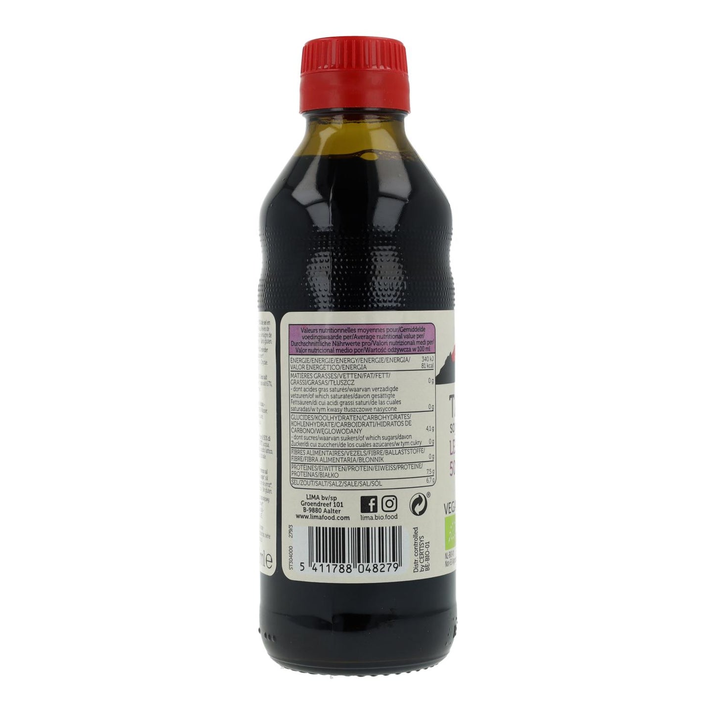 Molho de Soja Tamari 50% Menos Sal ECO Lima