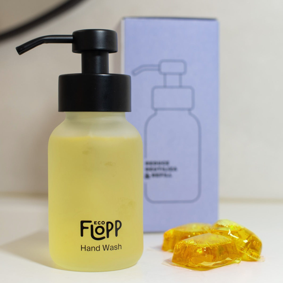 Refill Jabón de Manos Dark Amber Flopp Eco 2 cápsulas