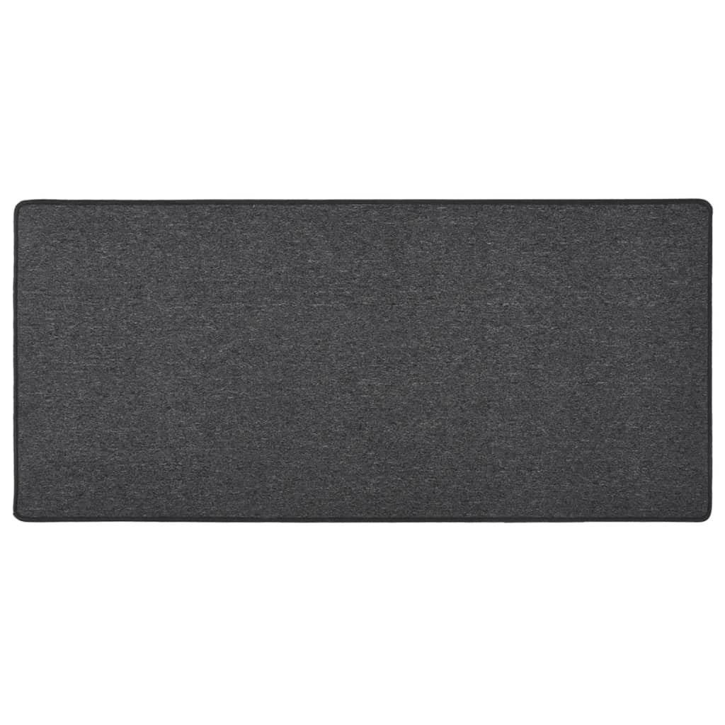 Vidaxl Alfombra De Pasillo Gris Antracita 50x100 Cm_0