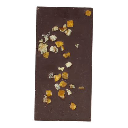 Barra de chocolate negro 75% com laranja caramelizada ECO Planeta Huerto 70 g