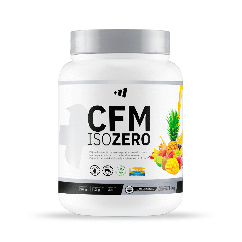Cfm Iso Zero - 1kg - Fruity (multifrutas) - Aumenta La Masa Muscular - Masmusculo_0