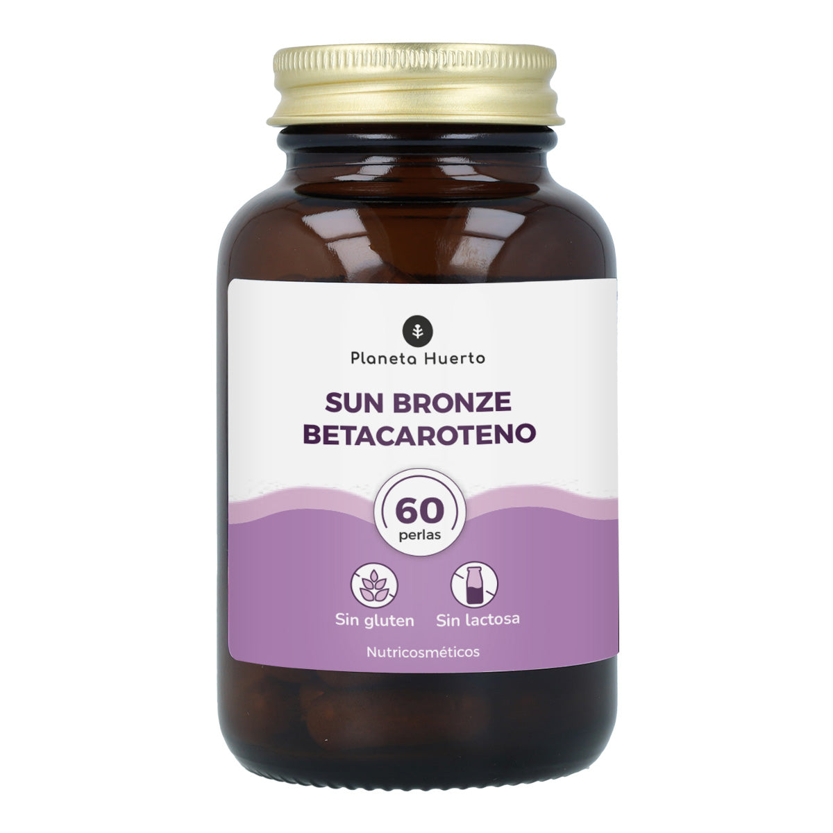 Sun Bronze Beta-Caroteno Planeta Huerto 60 pérolas