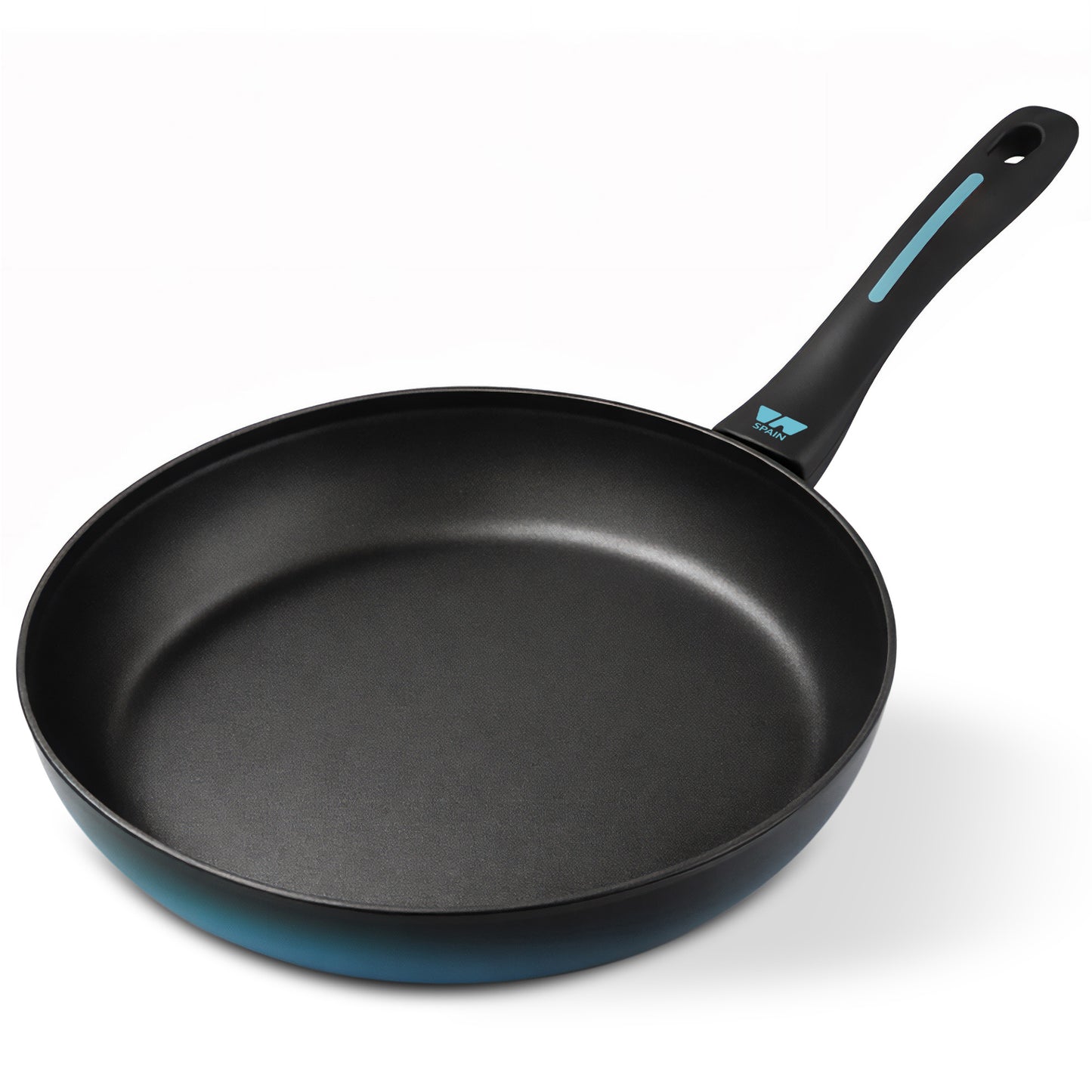 Briebe Sartén Inducción Acero Forjado 24 Cm Antiadherente Sin Pfoa, Todas Cocinas, Fabricada En España, Mare, Azul_0