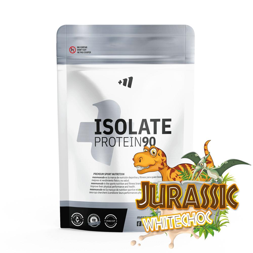 Isolate 90 Cfm - 500 G - Jurassic White Choc - Aumenta La Masa Muscular - Masmusculo_0