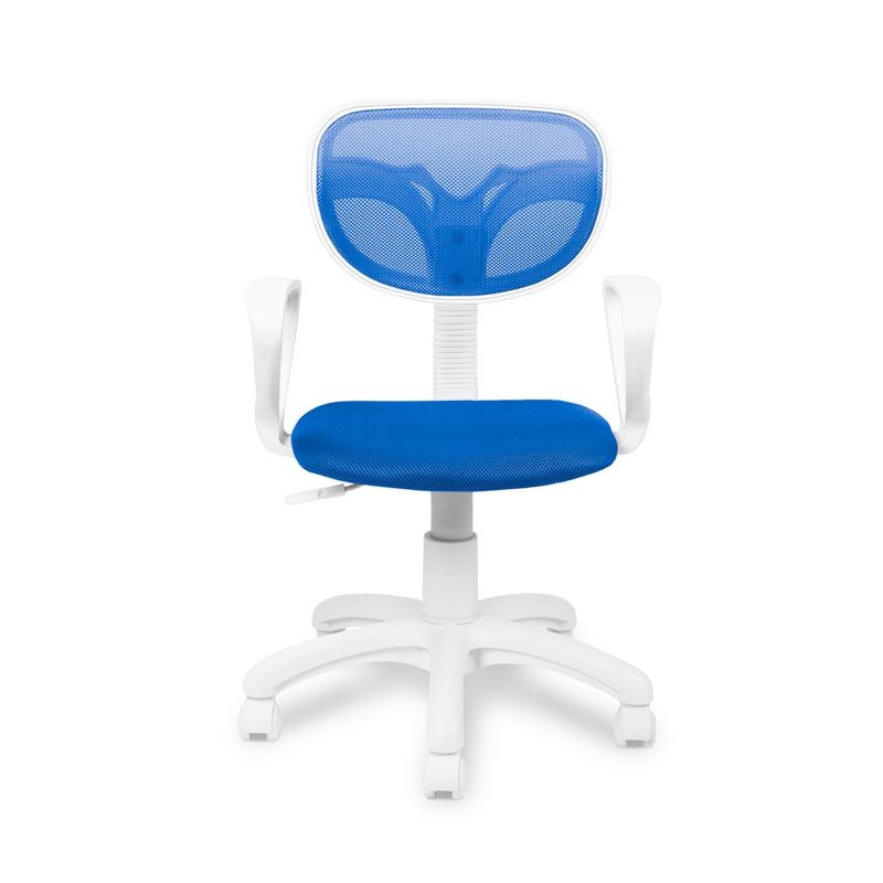 Silla De Estudio Juvenil Touch Pvc, Azul, 40 X 80–90 X 38cm_4