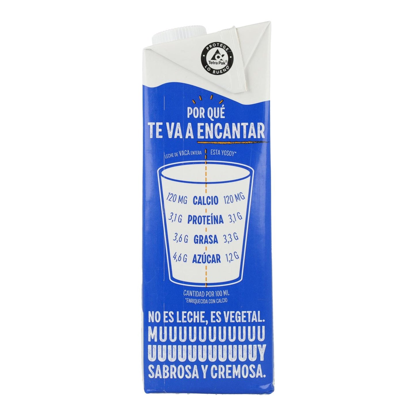 Embalagem de 6 bebidas de aveia e soja sem glúten YOSOY NO ES MILK YOSOY 1L