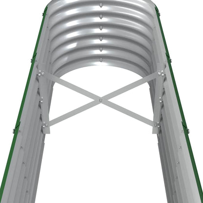 Jardinera Arriate Acero Galvanizado Verde 260x40x36 Cm_4