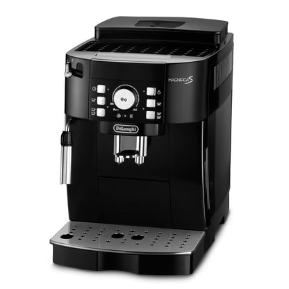 Máquina de café superautomática Delonghi Magnifica S ECAM21.117.B com sistema de cappuccino e moinho integrado (REFORMADA)