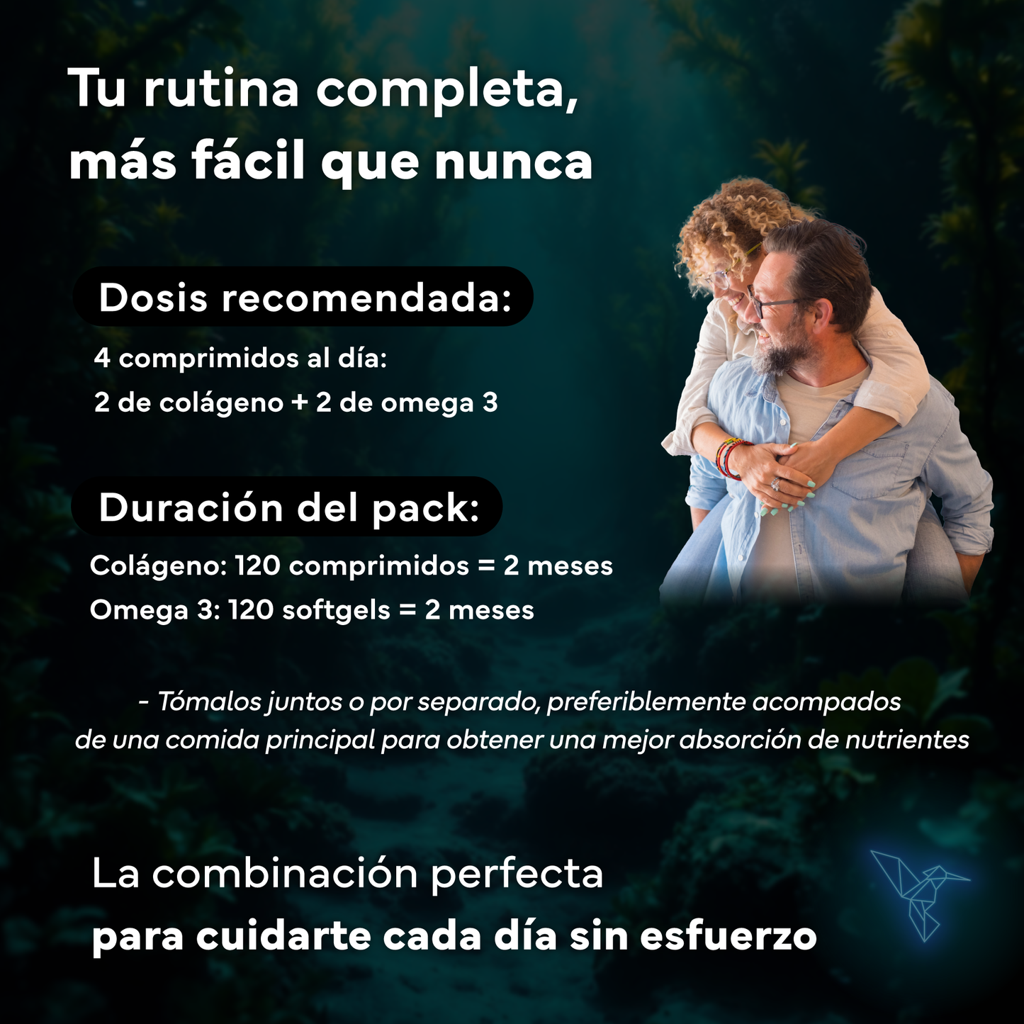 Colágeno Marino Con Magnesio + Omega 3 2000mg. Sevens Nutrition. Huesos, Articulaciones, Piel, Corazón Y Cerebro_4