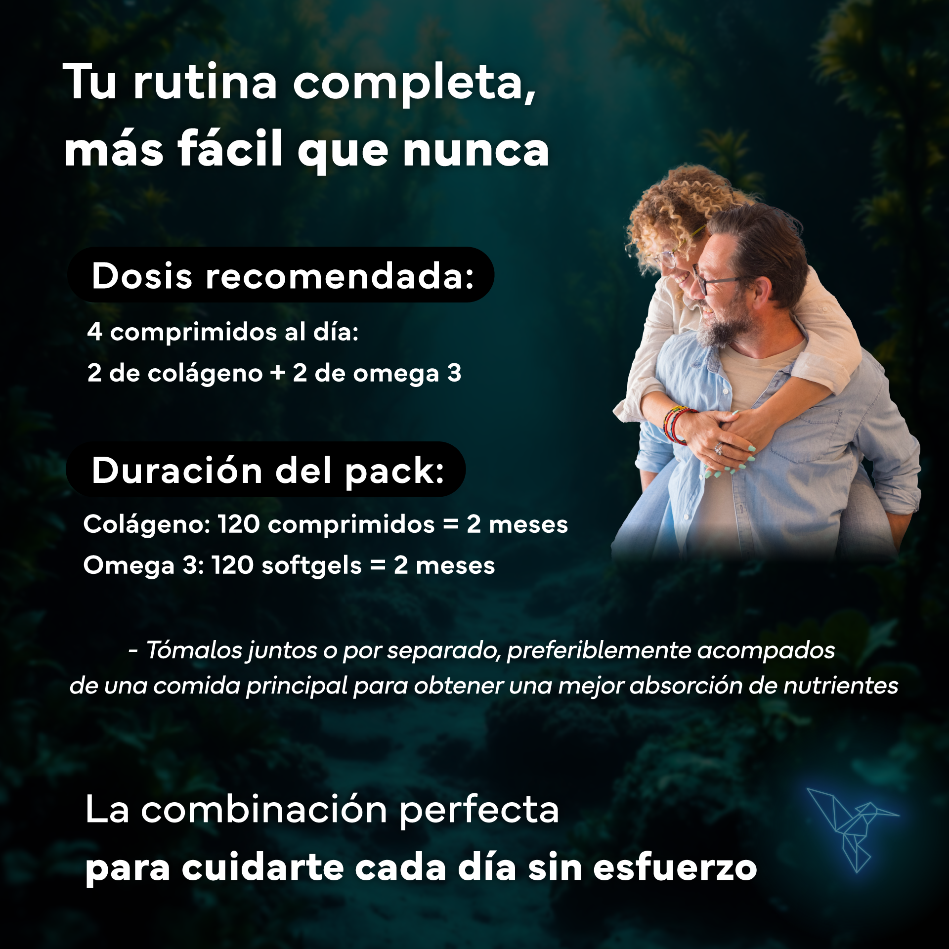 Colágeno Marino Con Magnesio + Omega 3 2000mg. Sevens Nutrition. Huesos, Articulaciones, Piel, Corazón Y Cerebro_4