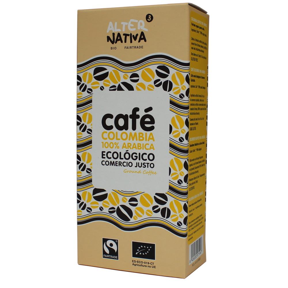 Café Alternativo Colombiano Biológico, 250 grs