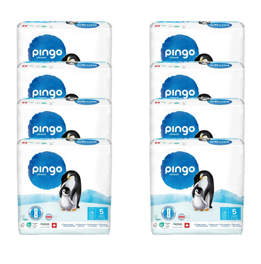 Pack Poupança Fraldas T5 (12-25kg) Pingo 288 Unidades