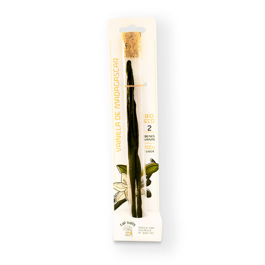 Vainilla Bourbon Vaina ECO 2 unidades Cal Valls 40 g