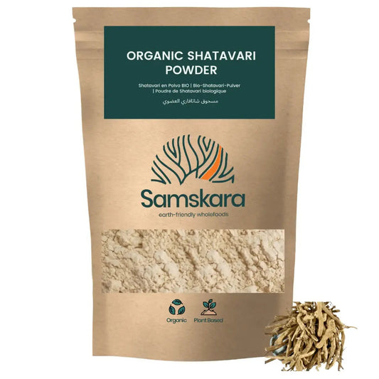 Shatavari En Polvo Bio - 150g | Superalimento Ecológico Vegano Para Batidos, Smoothies Y Zumos, Sin Azúcares Añadidos_0
