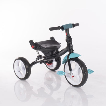 Triciclo Evolutivo Jaguar Con Capota , Asiento Giratorio 360º Y Ruedas Eva Ivory_4