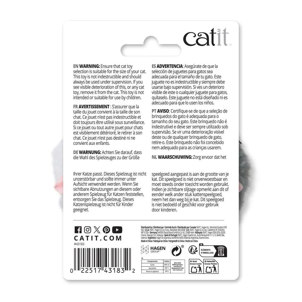 Juguete para gatos Running Mouse set 2 uds Catit