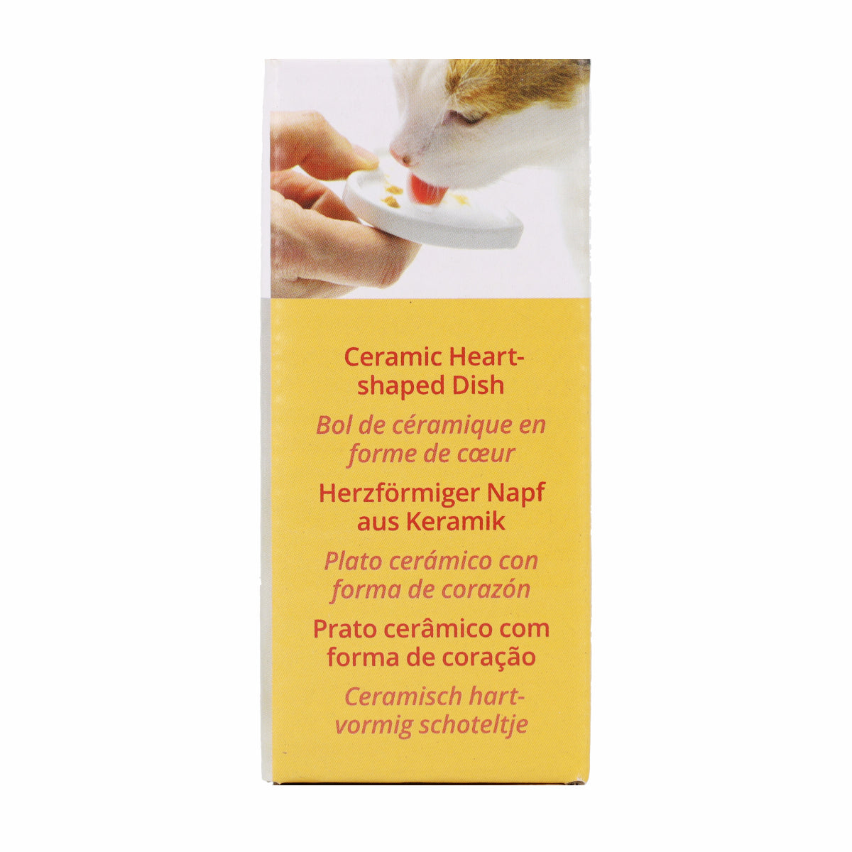 Plato para snack líquido Creamy forma de corazón Catit