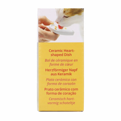 Plato para snack líquido Creamy forma de corazón Catit