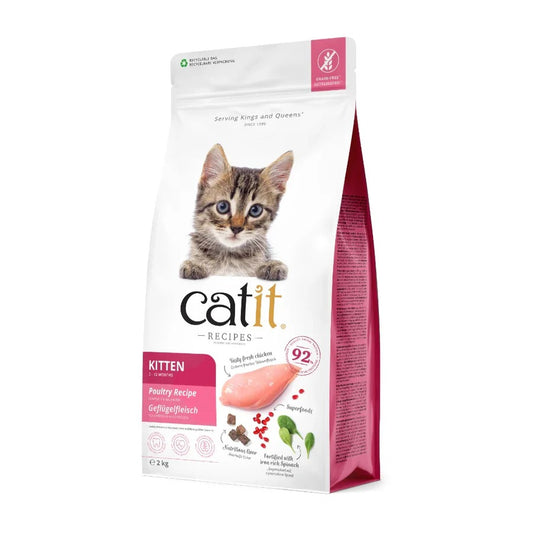 Pienso para gatitos con pollo Recipes 2 kg Catit