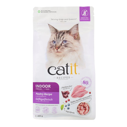 Pienso para gatos esterilizados con aves Recipes 400 g Catit