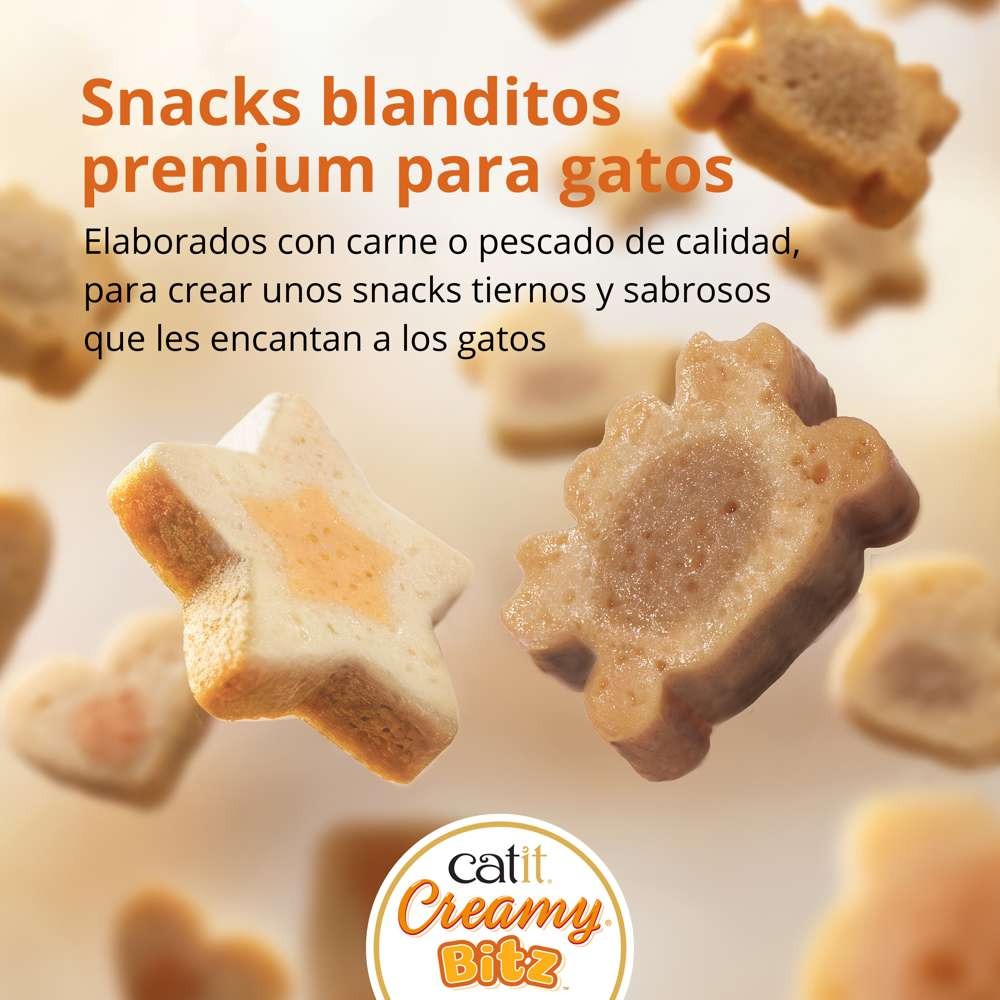 Snack cremoso para gatos Creamy Bitz pack variado 8 x 12 g Catit