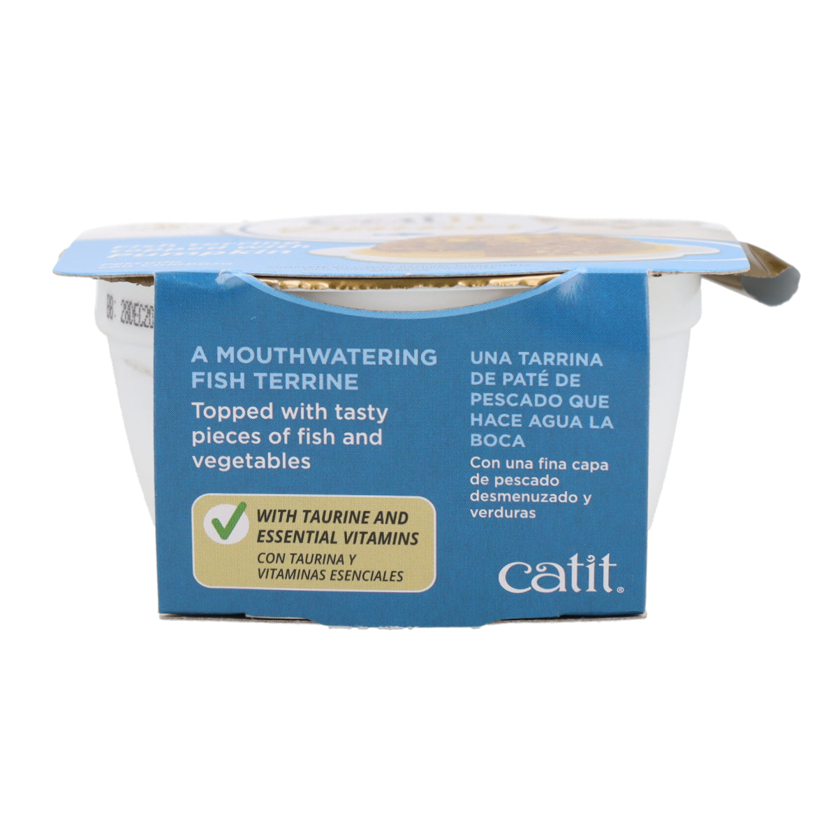 Comida húmeda para gatos Dinner pescado con calabaza Cuisine 75 g Catit