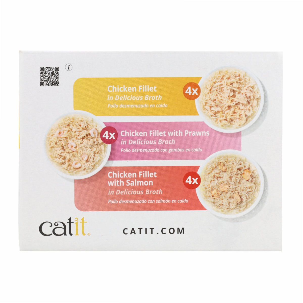 Comida húmeda para gatos Fillet pollo Pack Variado Cuisine 12 x 75 g Catit