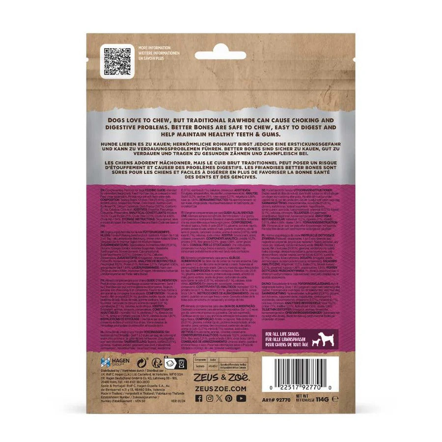 ZoÙ Better Bones™,Twist Pato/Arandanos,12.5cm 10pc