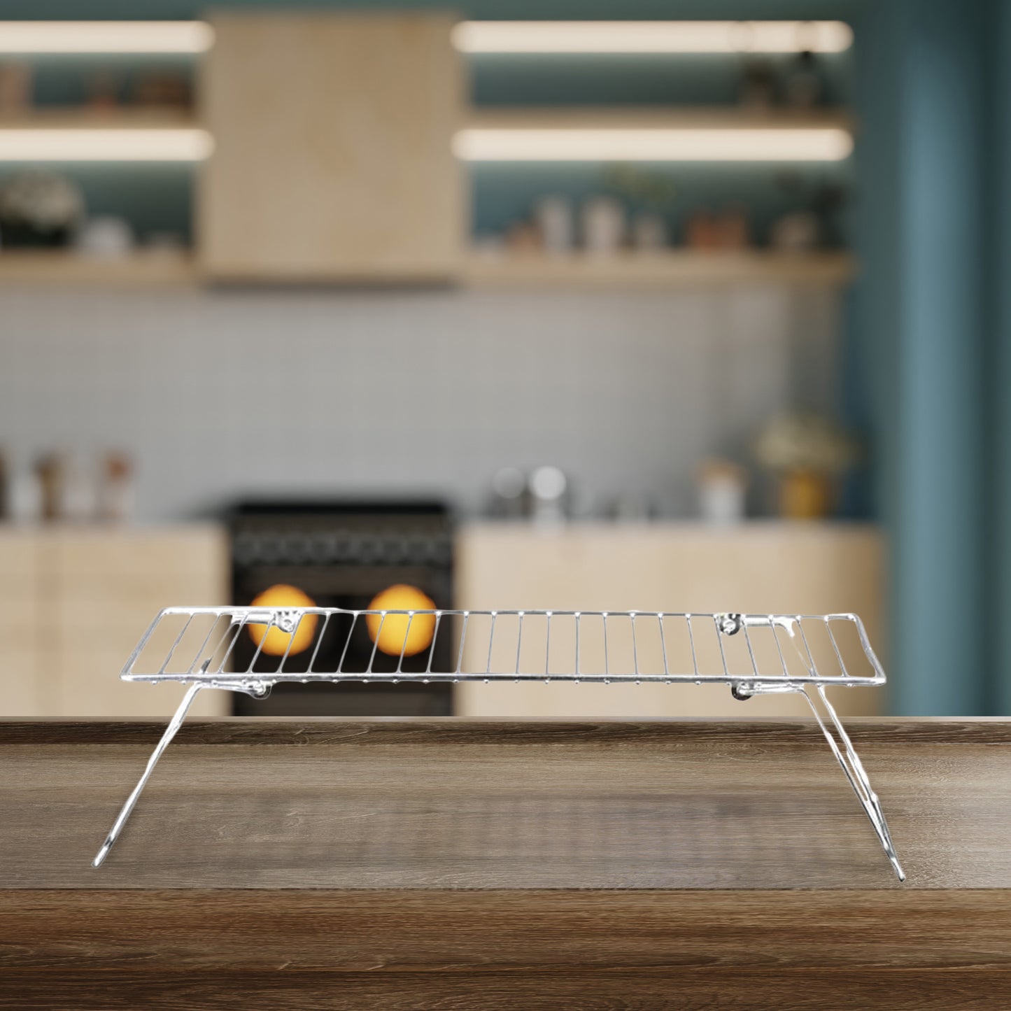 Well Home Organizador De Cocina En Recubrimiento De Polvo Gris 37x22,5x13,5cm_3