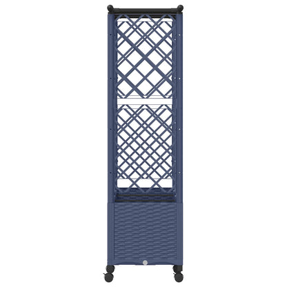 Cama Elevada Con Trellis Y Techo Gris 162,5 X 40 X 142 Cm Pp_4