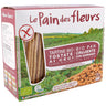 Tosta Crocante Biscoitos de Grão de Bico Biológicos Sem Glúten Le pain de fleurs 150 g