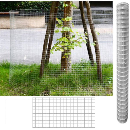 Malla Metalica| Reticula 6x6mm| Composición 100% Acero Galvanizado| Alambre Electrosoldado| Malla Para Cercos 1x5m_1